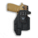 We the People Holsters Sig Sauer P320C 9Mm/.40Sw Manual Safety With Surefire X300U-A Light Red Dot Optic Cut Iwb Holster D4353FD6, 6956140200034