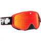 Spy Optic Woot Race Goggles w/Shield Lens Shape, Slice Red Frame, Smoke w/ Red Spectra/Clear AFP Le, 0323346987856
