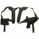 Cebeci Arms Nylon Horiz. Shoulder Holster SLT for One Size Fits Most Semi-Autos, Black, Ambidextrous 10276AB01