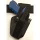 Cebeci Arms Duty Holster DND with Frontal Mag Pouch 10157, Fits most medium-large frame autos, Black, Right 10157RB01
