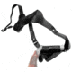 Cebeci Arms Leather Horiz. Shoulder Holster REV for SW K Frame Revolvers 4in, Black, Right 20986RB08
