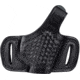 Cebeci Arms Leather Half Pancake Holster B.weave for Ruger GP100, Black, Right 20955RB45