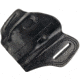 Cebeci Arms Leather Pancake Holster Combat Grip for Ruger LCRx, Black, Right Hand, 20825RB77