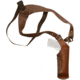 Cebeci Arms Leather Vertical Shoulder Holster YYL for Fits Most Semi-Autos and Revolvers, Tan, Left 21068LT01