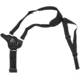 Cebeci Arms Nylon Horiz. Shoulder Holster IWB for SW J Frame Revolvers 2in, Black, Right 10245RB33