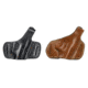Cebeci Arms Taurus Leather Half Pancake Holster 20887, Black, Tan