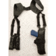 Cebeci Arms TMC Med-Large Semi-Autos Nylon Vertical Shoulder Unisex Holster, Black, Left 10368LB01