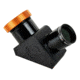 Celestron Dielectric Star Diagonal, 1.25in w/ Twist-Lock, Black/Orange, 93571