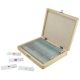 Celestron 100 Piece Prepared Microscope Slides Set 44412