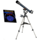 Celestron AstroMaster 70 EQ Telescope 21062 with Sky Maps Chart 93722