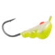 Celsius Larvae Jig 1/16oz Glow/Chartreuse, CEFS116-GCH