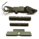 Centennial Defense Systems Extended Control Kit w/Serrated Mag Release for Gen 1-3 Glock 10mm, .45ACP, 2 Pins, OD Green, 40164