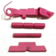Centennial Defense Systems Extended Control Kit w/Serrated Mag Release for Gen 1-3 Glock 9mm, .40S&amp;W, .357SIG, 2 Pins, Pink, 40108