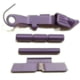 Centennial Defense Systems Extended Control Kit w/Serrated Mag Release for Gen 1-3 Glock 10mm, .45ACP, 2 Pins, Purple, 40172
