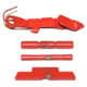 Centennial Defense Systems Extended Control Kit w/Serrated Mag Release for Gen 1-3 Glock 9mm, .40S&amp;W, .357SIG, 2 Pins, Red, 40116