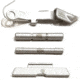 Centennial Defense Systems Extended Control Kit for Gen 1-4 Glock, 2 Pins, Satin Aluminum, 40057