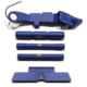 Centennial Defense Systems Extended Control Kit w/Serrated Mag Release for Gen 1-3 Glock 10mm, .45ACP, 3 Pins, Blue, 40141