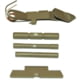 Centennial Defense Systems Extended Control Kit w/Serrated Mag Release for Gen 4 Glock 9mm, .40S&amp;W, .357SIG, 3 Pins, Glock Tan, 40094