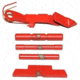 Centennial Defense Systems Extended Control Kit w/Serrated Mag Release for Gen 4 Glock 9mm, .40S&amp;W, .357SIG, 3 Pins, Red, 40118