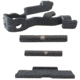 Centennial Defense Systems Extended Control Kit w/Mag Release for Gen 5 Glock, Serrated, 2 Pins, Glock Gray, 40349