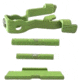 Centennial Defense Systems Extended Control Kit w/Mag Release for Gen 5 Glock, Serrated, 2 Pins, Zombie Green, 40360