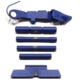 Centennial Defense Systems Extended Control Kit w/Serrated Mag Release for Gen 4 Glock 10mm, .45ACP, 4 Pins, Blue, 40143