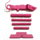 Centennial Defense Systems Extended Control Kit w/Serrated Mag Release for Gen 4 Glock 9mm, .40S&amp;W, .357SIG, 4 Pins, Pink, 40111