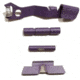 Centennial Defense Systems Extended Control Kit for Glock 42/43, 2 Pins, Purple, 40415