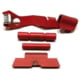 Centennial Defense Systems Extended Control Kit for Glock 43X/48, 2 Pins, Red, 40431