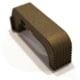 Centennial Defense Systems Extended Mag Release for Glock 43X/48, Stippled, Burnt Bronze, 20516