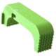 Centennial Defense Systems Extended Mag Release for Glock 43X/48, Stippled, Zombie Green, 20528