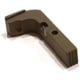 Centennial Defense Systems Extended Mag Release w/2.5lb Spring for Gen 1-3 9mm, .40S&amp;W, .357SIG Glock, Serrated, Glock Tan, 20593