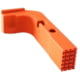 Centennial Defense Systems Extended Mag Release w/2.5lb Spring for Gen 1-3 10mm, .45ACP Glock, Stippled, Hi-Viz Orange, 20640