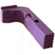 Centennial Defense Systems Extended Mag Release w/2.5lb Spring for Gen 1-3 10mm, .45ACP Glock, Stippled, Purple, 20644