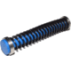 Centennial Defense Systems Glock 26/27 Gen 1-5 CDS Stainless Single Spring Guide Rod Assembly, Blue, 18lb Spring, 15205