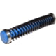 Centennial Defense Systems Glock 26/27 Gen 1-5 CDS Stainless Single Spring Guide Rod Assembly, Blue, 16lb Spring, 15204
