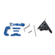 Centennial Defense Systems Glock 43 Lower Parts Kit, 2.5lb Mag Catch Spring, 25% Power Trigger Spring, Blue, LPK-EXT-MOD17