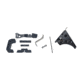 Centennial Defense Systems Glock 43 Lower Parts Kit, Serrated, 5lb Mag Catch Spring, Factory Trigger Spring Weight, Glock Gray, LPK-EXT-MOD49