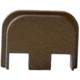 Centennial Defense Systems Rear Slide Cover Plate for Gen 1-4 Glock, Burnt Bronze, 30129