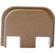 Centennial Defense Systems Rear Slide Cover Plate for Gen 1-4 Glock, Glock Tan, 30131