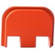 Centennial Defense Systems Rear Slide Cover Plate for Gen 1-4 Glock, Hi-Viz Orange, 30133