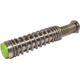 Centennial Defense Systems Stainless Steel Guide Rod Assembly for Gen 4 Glock 20, Zombie Green, 22lb Spring, 14232