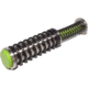 Centennial Defense Systems Stainless Steel Guide Rod Assembly for Gen 1-5 Glock 26,27, Zombie Green, 14lb Spring, 14389