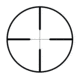 CenterPoint 2x20mm Pistol Scope w/Picatinny Rings, Duplex Reticle, 1in Tube, Black, 72004