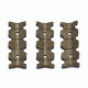 Centurion Arms Standard CMR 3-Pack Polymer Rail Covers, FDE, 3.25 M11-234-C441