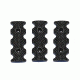 Centurion Arms Standard CMR 3-Pack Polymer Rail Covers, Black, 3.25 M11-234