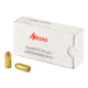 Century Arms Brass Case, 9MM Makarov, 95 Grain, Full Metal Jacket, 50 Round Box, AM3399