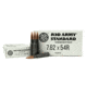 Red Army Standard 7.62x54mm Russian 148 Grain Full Metal Jacket Steel Cased Rifle Ammo, 20 Rounds, AM3421-20RD