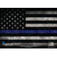 Cerus Gear 3mm Promats 12''x17'' Police Support Thin Blue Line