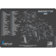 Cerus Gear BERETTA 92 SCHEMATIC PROMAT - CHARCOAL GRAY/CERUS BLUE 9DC1B2C0